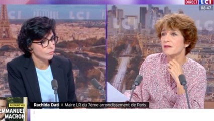 GALA VIDEO - “Allez-y plus directement !” : Rachida Dati très sèche avec Élizabeth Martichoux