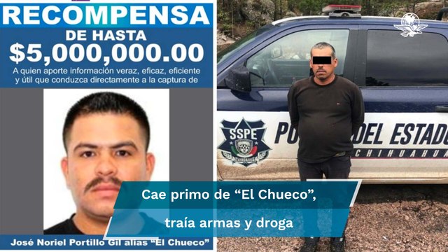 Capturan a primo de “El Chueco”, señalado por asesinato de sacerdotes jesuitas en Chihuahua