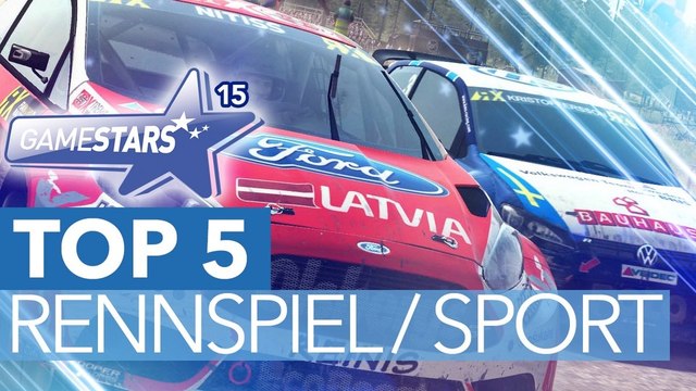 GameStars 2015 - Gewinner: Rennspiel/Sport - Fünf tolle Spiele, aber nur eine Pole Position