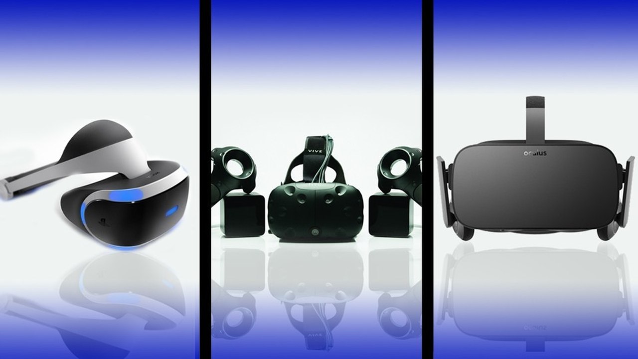 Oculus, Vive & Playstation VR - Was man über die VR-Headsets wissen sollte