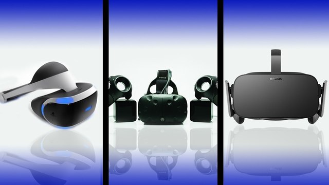 Oculus, Vive & Playstation VR - Was man über die VR-Headsets wissen sollte