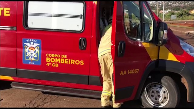 Trabalhador sofre lesões nas costas e precisa ser socorrido pelo Siate