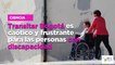Transitar Bogotá es caótico y frustrante para las personas con discapacidad