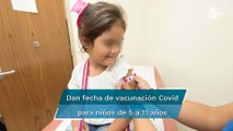 Anuncian fecha para el inicio de la vacunación Covid para niños de 5 a 11 años