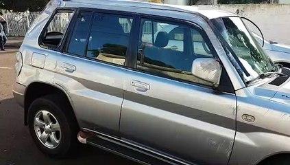 Forte colisão com tombamento é registrada no Centro