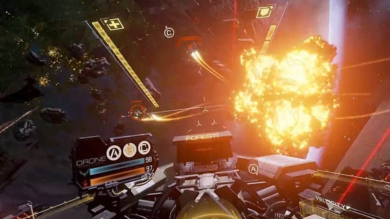 Eve: valkyrie - gameplay aus der pre-alpha-version