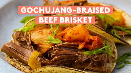 How to Make Gochujung Braised Brisket