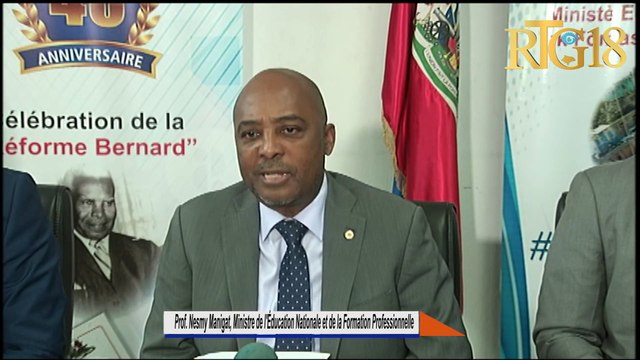 Ministè Edikasyon Nasyonal prezante bilan dewoulman egzamen 9èm ane fondamantal yo.