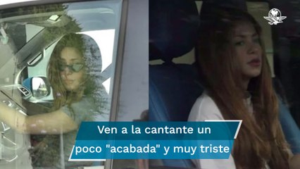 Revelan fotos en donde se ve a Shakira devastada tras separación de Piqué