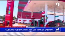 Postergan hasta el 1 de enero de 2023 venta de dos tipos de gasolina