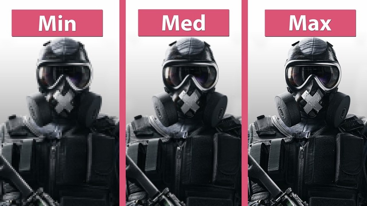 Rainbow Six: Siege - Alle Grafik-Einstellungen im Vergleich