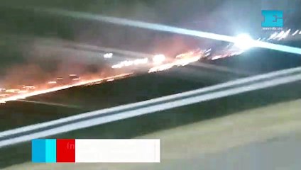 Intensas llamas en terrenos de la zona Norte del Gran La Plata