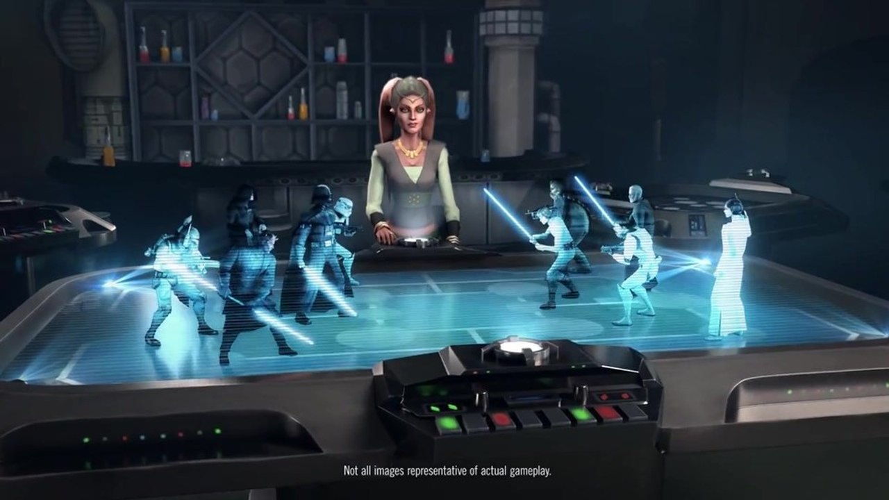 Star wars: galaxy of heroes - launch-trailer zum mobile-rollenspiel