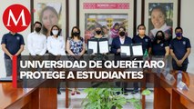 Universidad Autónoma de Querétaro firma convenio para prevenir violencia y acoso digital