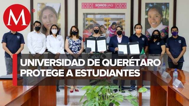 Universidad Autónoma de Querétaro firma convenio para prevenir violencia y acoso digital