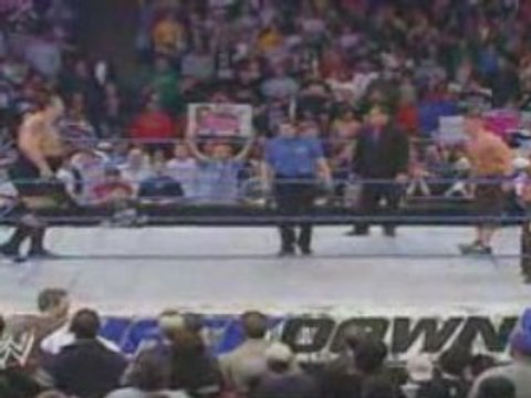 WWE Smackdown 2004 - John Cena & Rey Mysterio Vs Big Show