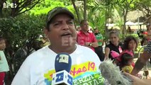 Hombre con una barriga de 144 centímetros gana concurso de gordos en Nicaragua
