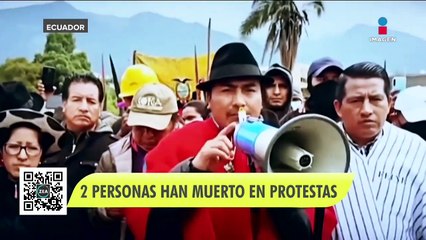 Continúan las protestas masivas en Ecuador