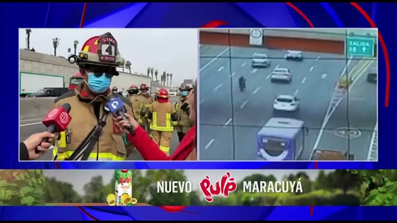 Panamericana Sur: bus se vuelca y deja 17 personas heridas entre niños y adultos