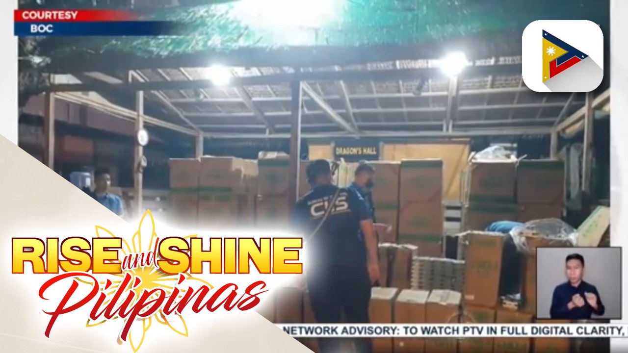 P9.6-M halaga ng smuggled cigarettes, nasabat sa Zamboanga City