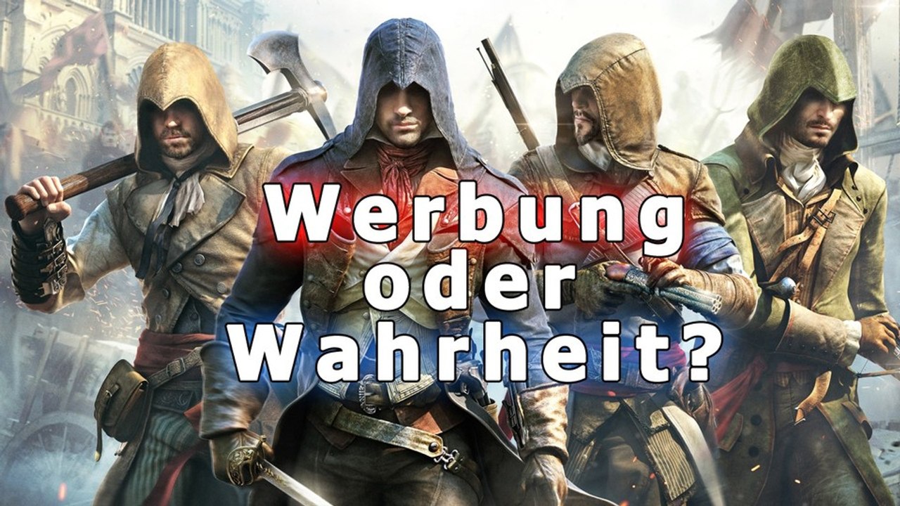 Werbung oder Wahrheit: Assassin's Creed Unity - Neuartiges Kampfsystem? Ha, ha, ha, ha, ha!