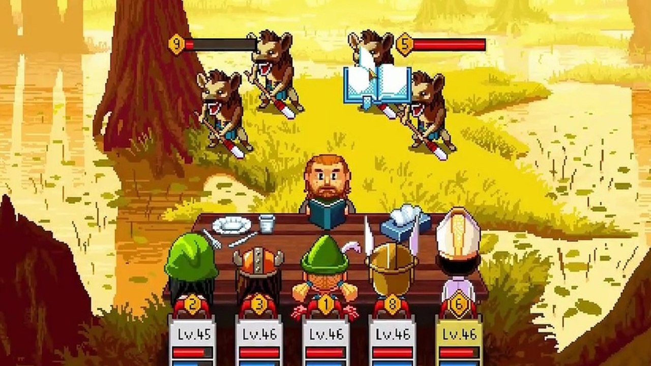 Knights of pen and paper 2 - release-trailer