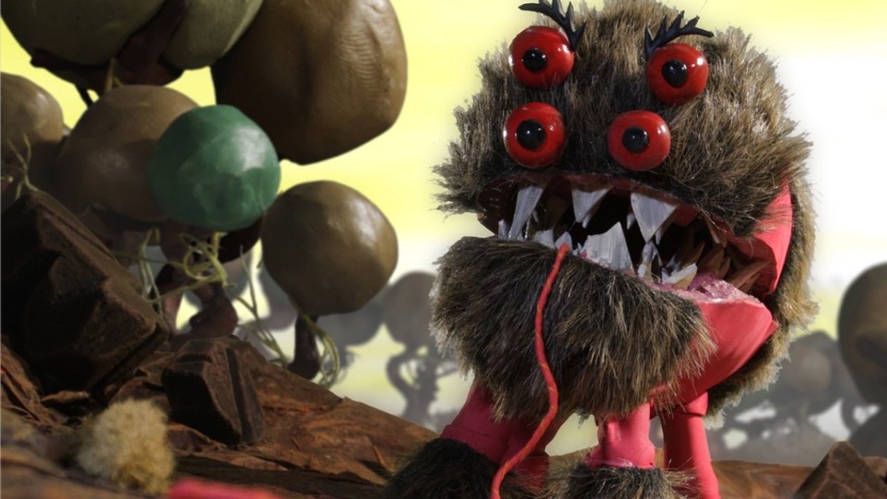 Armikrog - test-video: flauschige quader schieben