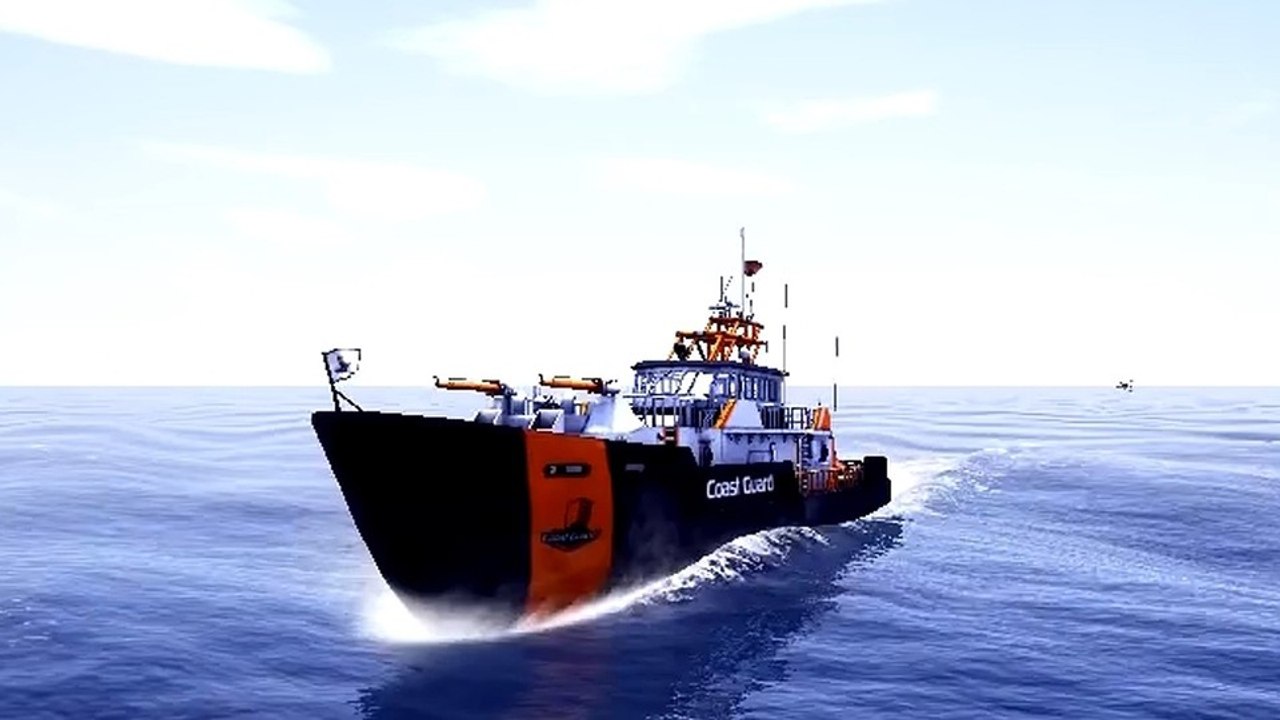 Coast guard - trailer zum küstenwache-simulator