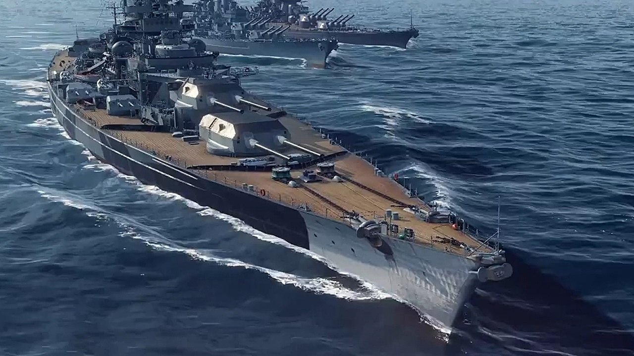 World of warships - tirpitz-trailer