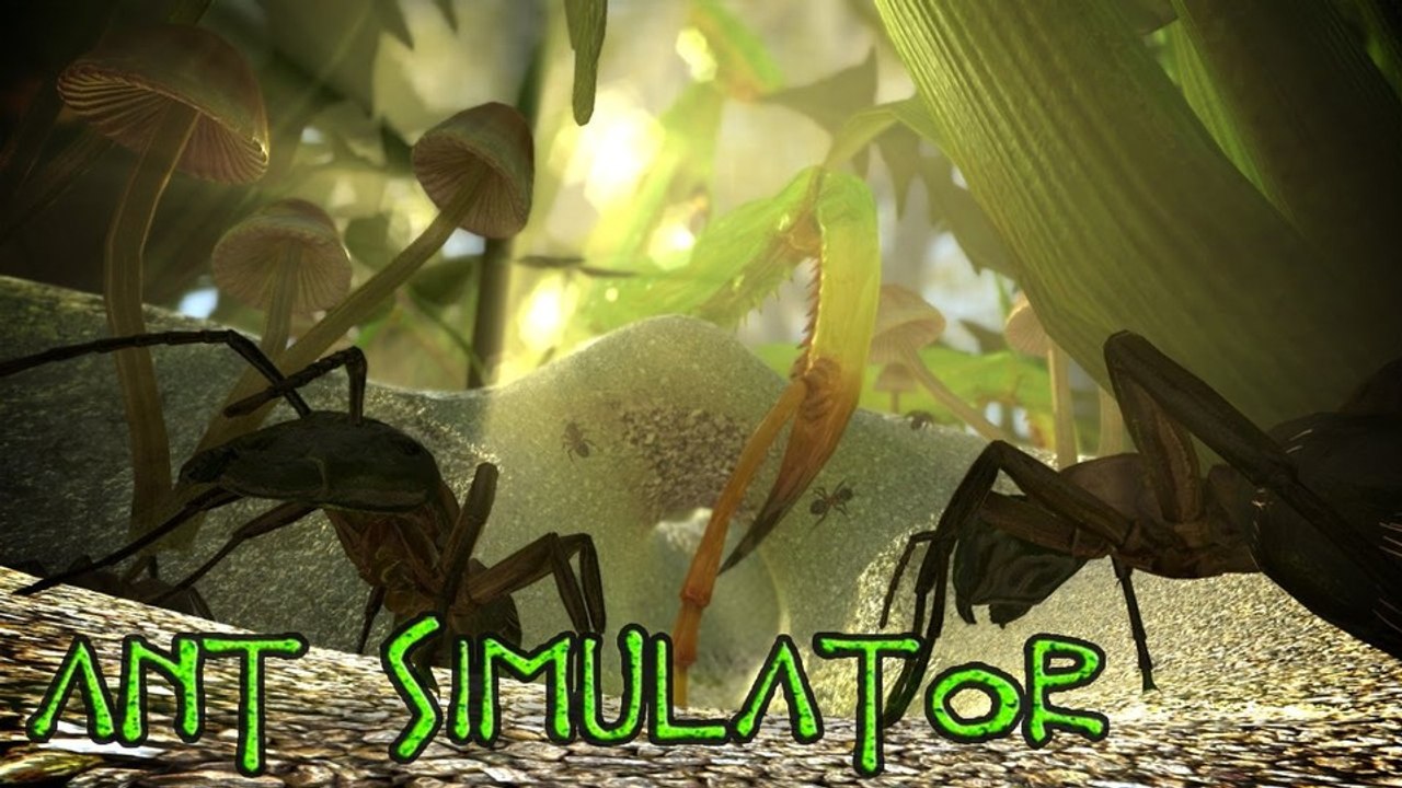 Ant simulator - entwickler-video stellt die grafikeffekte vor