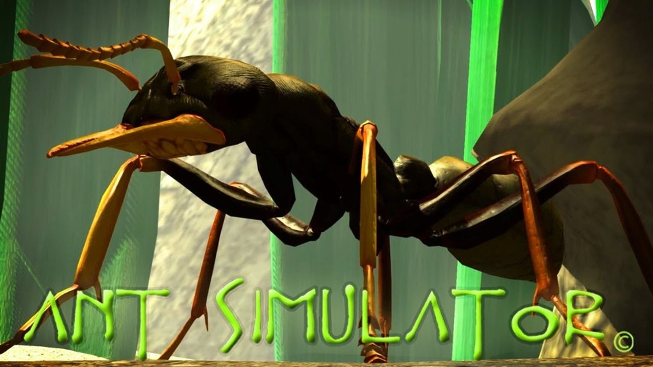 Ant simulator - alpha-trailer mit gameplay-szenen
