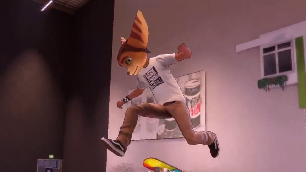 Tony Hawk's Pro Skater 5 - Die PlayStation-exklusiven Charakter-Köpfe im Trailer