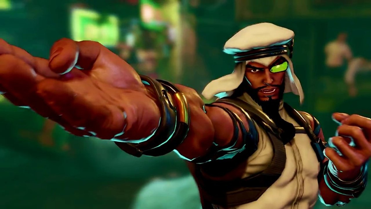 Street Fighter V - Neuer Kämpfer Rashid im Trailer vorgestellt