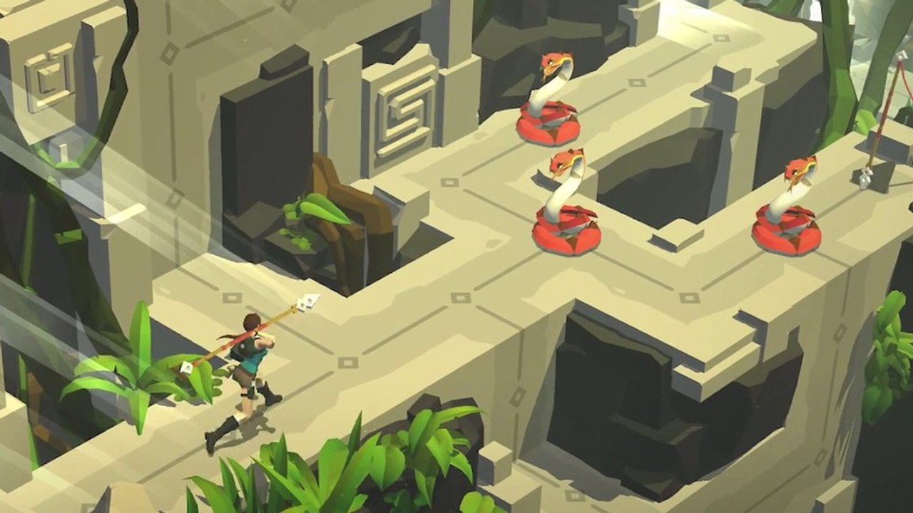 Lara Croft Go - Launch-Trailer zum Mobile-Ableger