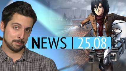 News: Erste Bilder aus Attack on Titan - Sammelklage gegen Star Citizen angedroht