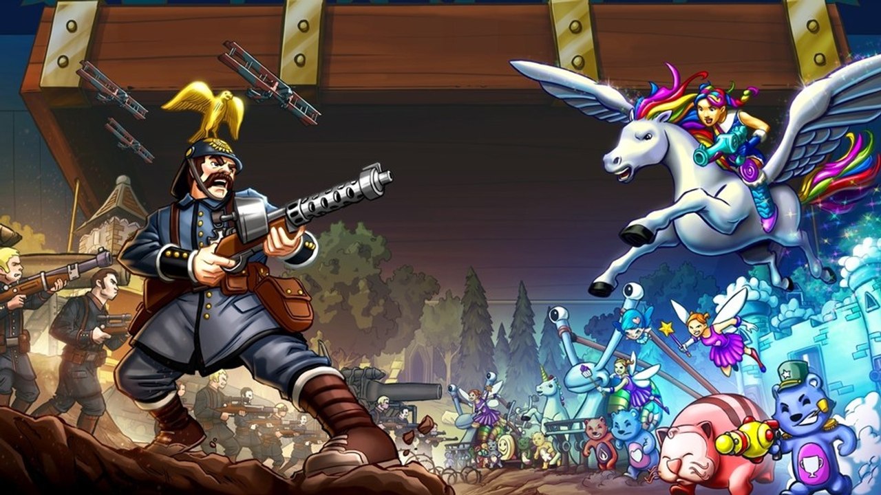 Toy soldiers: war chest - test-video zum bunten tower-defense-spiel