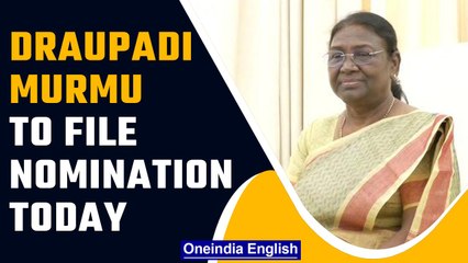 Скачать видео: Draupadi Murmu, BJP Presidential candidate to filer her nomination today | Oneindia News *news