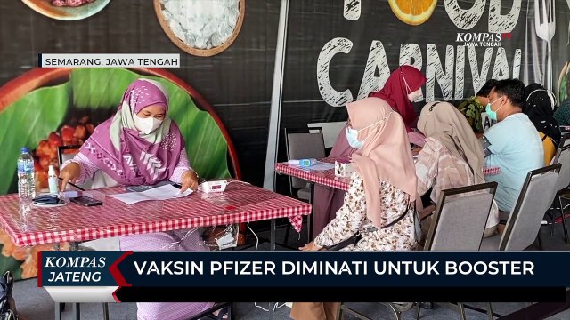 Vaksin Pfizer Diminati untuk Booster