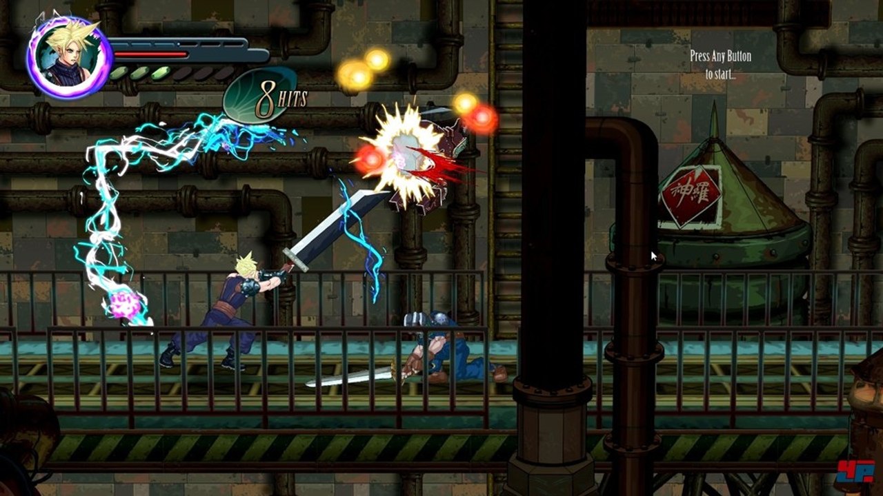 Final Fantasy 7 Re-Imagined - Gameplay-Trailer zur Fan-Umsetzung als 2D-Beat'em up