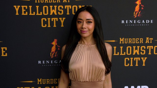 Aimee Garcia Murder at Yellowstone City Los Angeles Special Screening Red Carpet