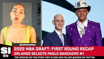 2022 NBA Draft 1st Round: Paolo Banchero Goes #1, Followed By Chet Holmgren and Jabari Smith