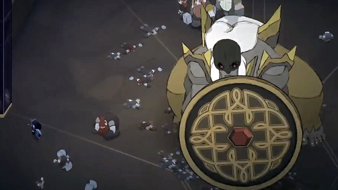 Jotun - gameplay: massenschlacht und bossmonster