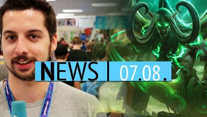 News: WoW-Addon Legion angekündigt - After-Dark-Erweiterung für Cities Skylines & Fallout 4 hat doch Ladezeiten