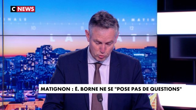 Marc Baudriller : «Elisabeth Borne ne se pose aucune question sur son avenir à Matignon»