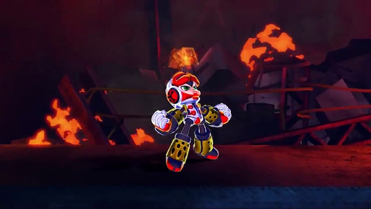 Mighty no. 9 - gameplay-trailer zum quasi-mega-man