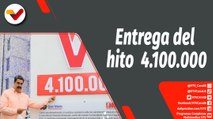 Zurda Konducta | Celebramos la entrega del hito 4.100.000 logro que enaltece el nombre de la Patria Bolivariana