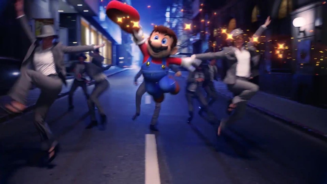 Super mario odyssey - musical-trailer lässt mario durch die straßen von new york tanzen