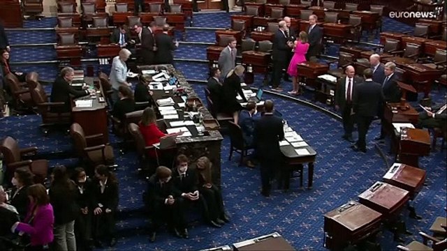 شاهد: مجلس الشيوخ الأميركي يقر مشروع قانون مراقبة الأسلحة