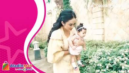 Bahagianya Krisdayanti, Sehari Bersama Ameena Cucu Tercinta