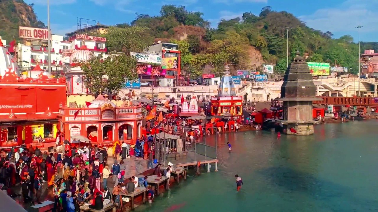 Haridwar Ganga Bath ||| হিন্দু ধর্মালম্বীদের গঙ্গাস্নান, হরিদ্বার, ভারত